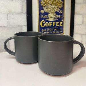 Pottery Barn stoneware mugs